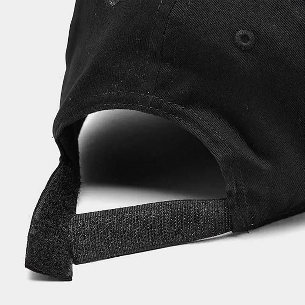 Nike Club Kids Adjustable Strapback Black Baseball Hat Cap 4-7 Embroidered Logo